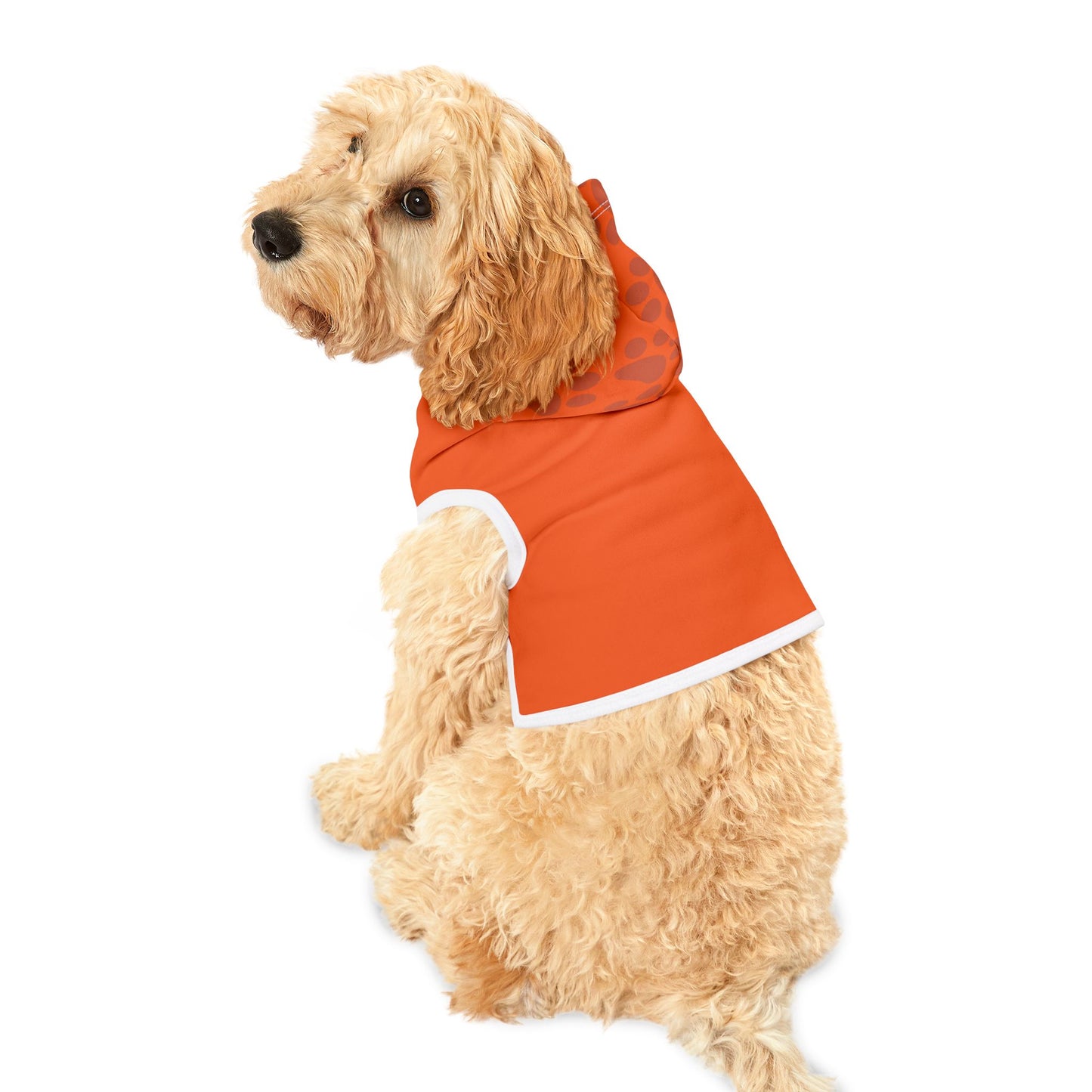 Dog Hoodie "Red Paw"