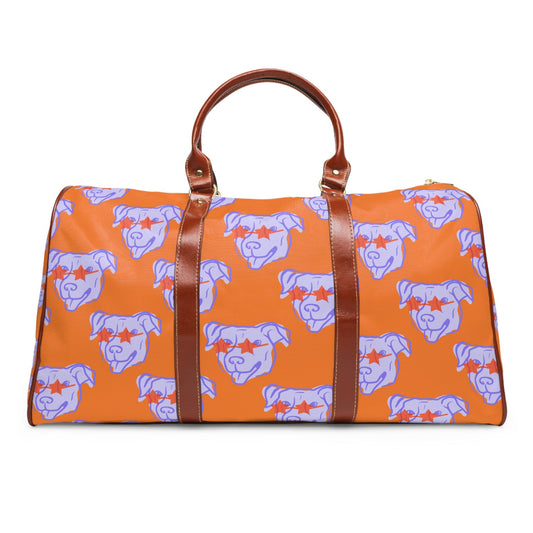 Waterproof Lightweight Travel Bag for Dog Owners - Dog Print