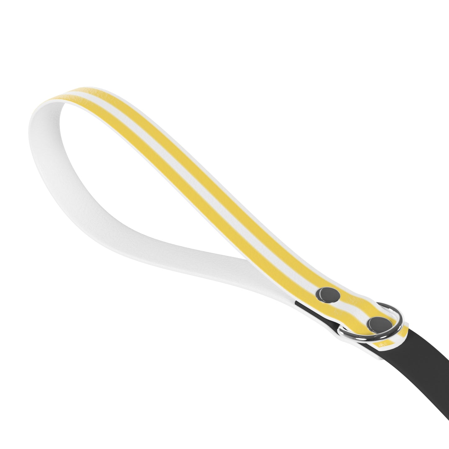 Dog Leash "Yellow Portofino Maremma Stripes" Anti-microbial Water-resistant